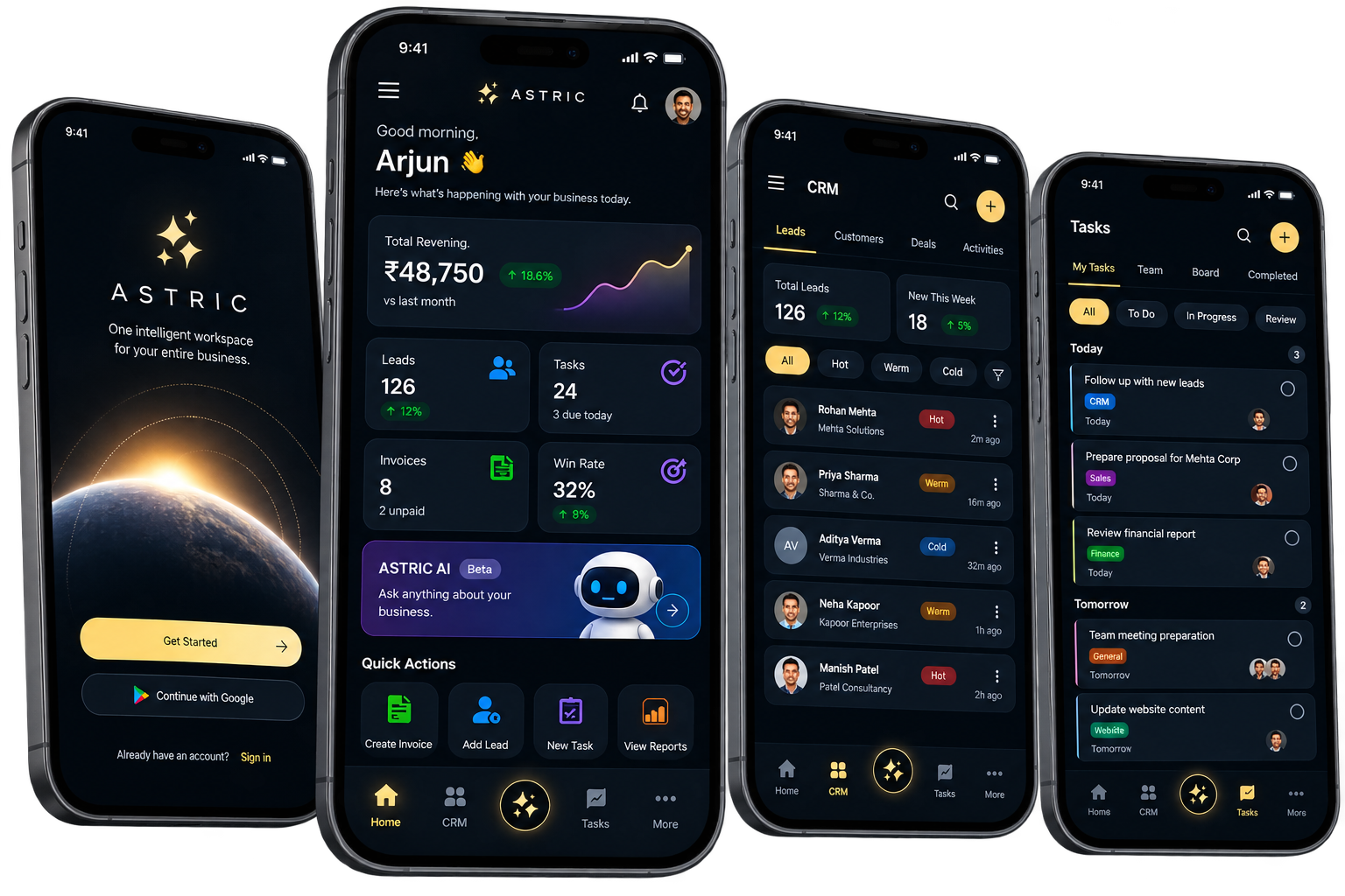 ASTRIC mobile app